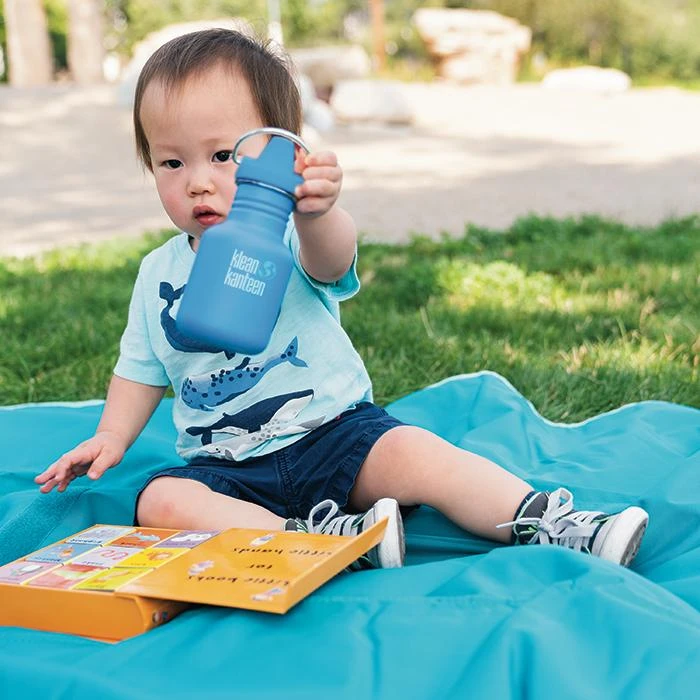 Klean Kanteen Kids Sippy Cup 335ml - Pool Party Blue 3 Klean Kanteen Kids Sippy Cup 335ml - Pool Party Blue - Image 3