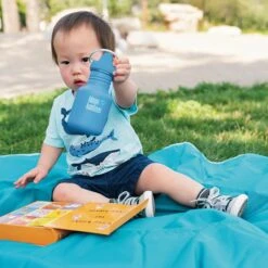 Klean Kanteen Kids Sippy Cup 335ml - Shark 12 Klean Kanteen Kids Sippy Cup 335ml - Shark -Kampa Store 2019 K12CSIPPY PP Boy steel sippy bottle lifestyle ec545c9d a3f3 476f aed5 a123660f2b2e