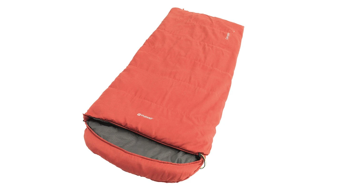 Outwell Campion Lux Red Sleeping Bag 1 Outwell Campion Lux Red Sleeping Bag