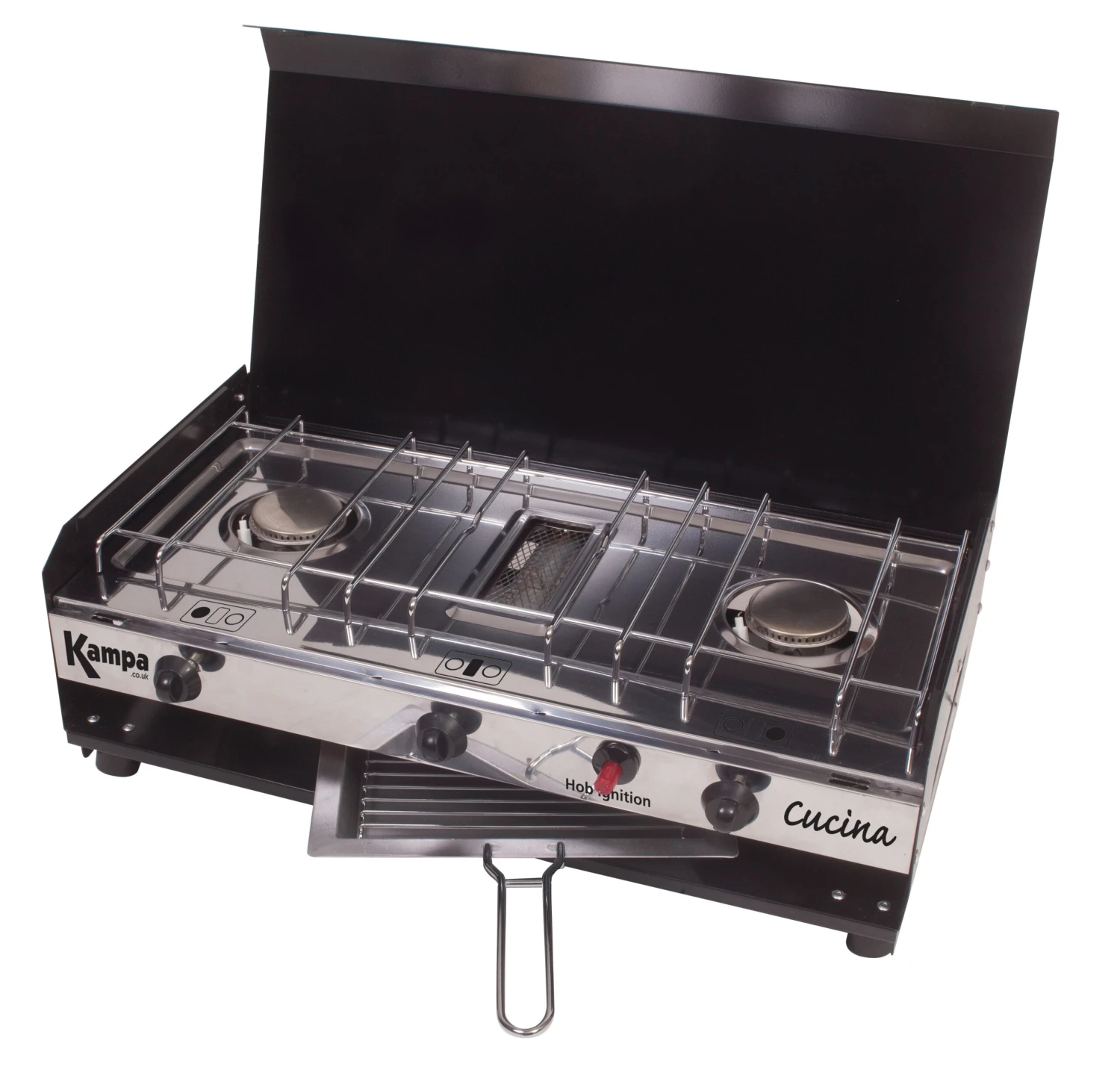 Kampa Cucina Double Gas Hob & Grill 1 Kampa Cucina Double Gas Hob & Grill