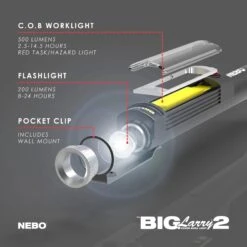 Nebo Big Larry™ 2 12 Nebo Big Larry™ 2 -Kampa Store 6737 GRAY Exploded View 01 1800x1800 fbb57838 dc76 4b4f a77a a5f735e2d670