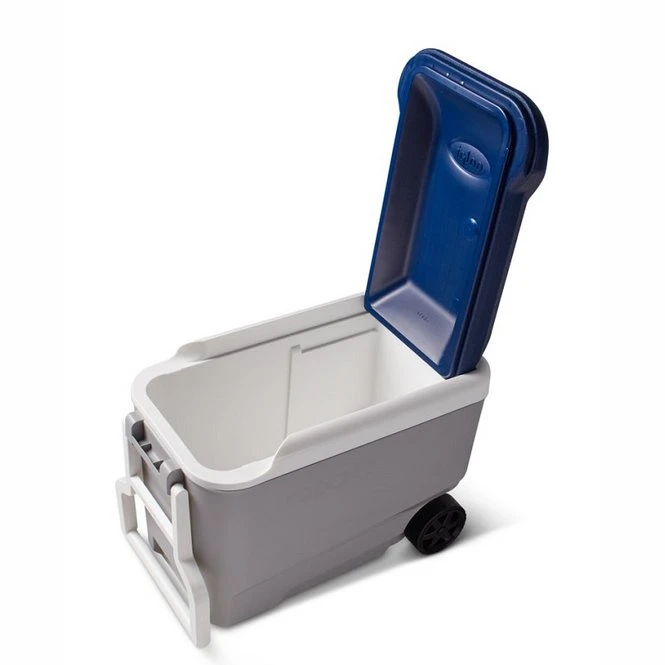 Igloo Maxcold 40 Roller Cool Box - Grey / Blue 10 Igloo Maxcold 40 Roller Cool Box - Grey / Blue - Image 10