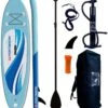M.Y 10ft Blue Inflatable Paddle Board Package -Blue