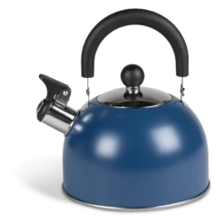 Kampa 2 Ltr Brew Stainless Steel Whistling Kettle