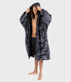 Dryrobe Advance Long Sleeve Black Camouflage - RECYCLED -Kampa Store Black Camo 2 2024x2024 28448b60 1a2e 4839 b7e0 fe8b88180f3a
