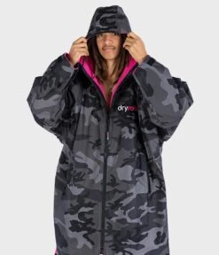 Dryrobe Advance Long Sleeve Black Camouflage Pink - RECYCLED 10 Dryrobe Advance Long Sleeve Black Camouflage Pink - RECYCLED -Kampa Store Black Camo Pink 2 2024x2024 2e5df990 5527 4341 afd9 7fa86771b542