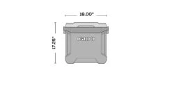 Igloo ECOCOOL Latitude 30 Qt Cooler 17 Igloo ECOCOOL Latitude 30 Qt Cooler -Kampa Store EcoCool 30 PDP Dim