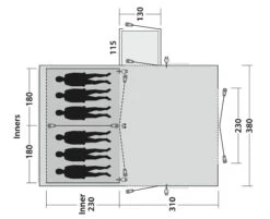 Outwell Montana 6PE Tent 2022 -Kampa Store GetImage 27