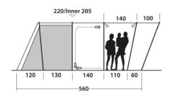 Outwell Montana 6PE Tent 2022 -Kampa Store GetImage 28