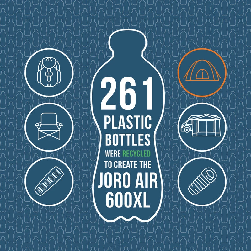 Vango Joro Air 600XL Sentinel Eco Dura Tent 14 Vango Joro Air 600XL Sentinel Eco Dura Tent - Image 14