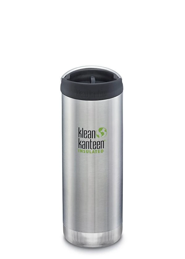 Klean Kanteen Insulated TK Wide With Café Cap 473ml - Brushed Steel 7 Klean Kanteen Insulated TK Wide With Café Cap 473ml - Brushed Steel - Image 7