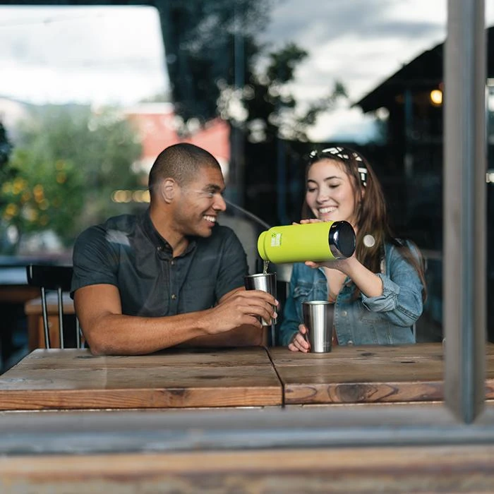 Klean Kanteen Insulated TK Wide With Café Cap 946ml - Black 3 Klean Kanteen Insulated TK Wide With Café Cap 946ml - Black - Image 3