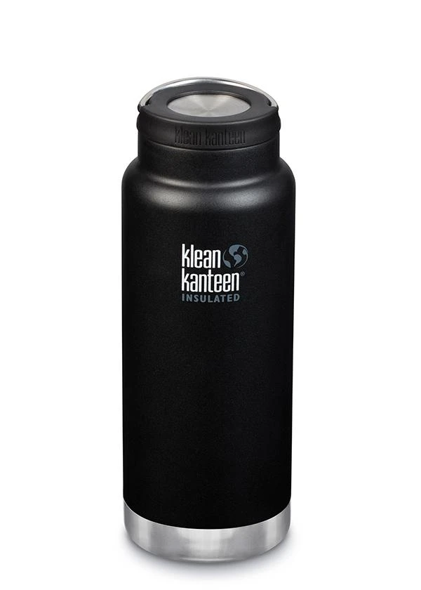 Klean Kanteen Insulated TK Wide With Café Cap 946ml - Black 1 Klean Kanteen Insulated TK Wide With Café Cap 946ml - Black