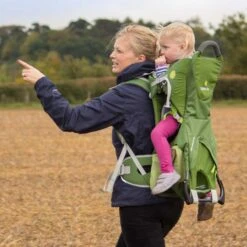 LittleLife Adventurer S2 Child Carrier - Green 18 LittleLife Adventurer S2 Child Carrier - Green -Kampa Store L10593 adventurer S2 child carrier lifestyle 1
