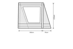 Outdoor Revolution Airedale 6S /6SE Front Porch Extension 10 Outdoor Revolution Airedale 6S /6SE Front Porch Extension -Kampa Store airedale 6s se front porch extension fp 1 1