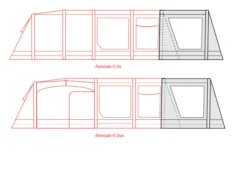 Outdoor Revolution Airedale 6S /6SE Front Porch Extension 9 Outdoor Revolution Airedale 6S /6SE Front Porch Extension -Kampa Store airedale 6s se front porch extension fp 3