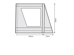 Outdoor Revolution Airedale 7SE And 9SE Front Porch Extension 15 Outdoor Revolution Airedale 7SE And 9SE Front Porch Extension -Kampa Store airedale 7se 9se front porch extension floorplan 1