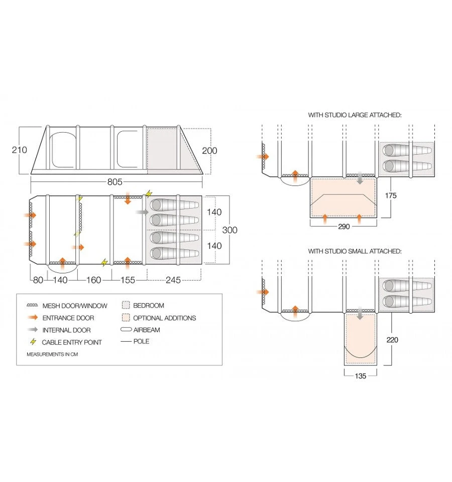 Vango Anantara Air TC 450XL Tent 2 Vango Anantara Air TC 450XL Tent - Image 2