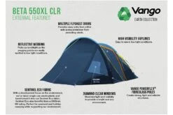 Vango Beta 550XL CLR XL Tent 10 Vango Beta 550XL CLR XL Tent -Kampa Store beta 550xl clr 1