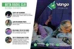 Vango Beta 550XL CLR XL Tent 11 Vango Beta 550XL CLR XL Tent -Kampa Store beta 550xl clr 2