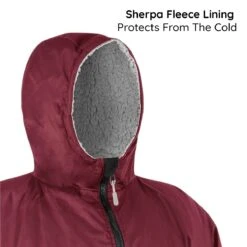 Osprey Unisex Changing Robe Maroon 16 Osprey Unisex Changing Robe Maroon -Kampa Store callout 3 6