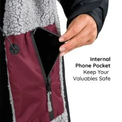 Osprey Unisex Changing Robe Maroon 17 Osprey Unisex Changing Robe Maroon -Kampa Store callout 4 6