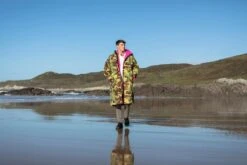 Dryrobe Advance Long Sleeve Camouflage Pink - RECYCLED -Kampa Store camo pink lifestyle 2 2024x2024 8263b465 acc1 4dcc a927 8683eb776ffc