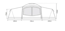 Outdoor Revolution Camp Star 1200 Air Tent Bundle 14 Outdoor Revolution Camp Star 1200 Air Tent Bundle -Kampa Store campstar 1200 2