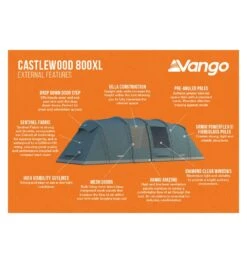 Vango Castlewood 800XL Tent Package -Kampa Store castlewood 800xl package 2