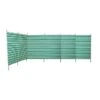 Blue Diamond 7 Pole Green Windbreak