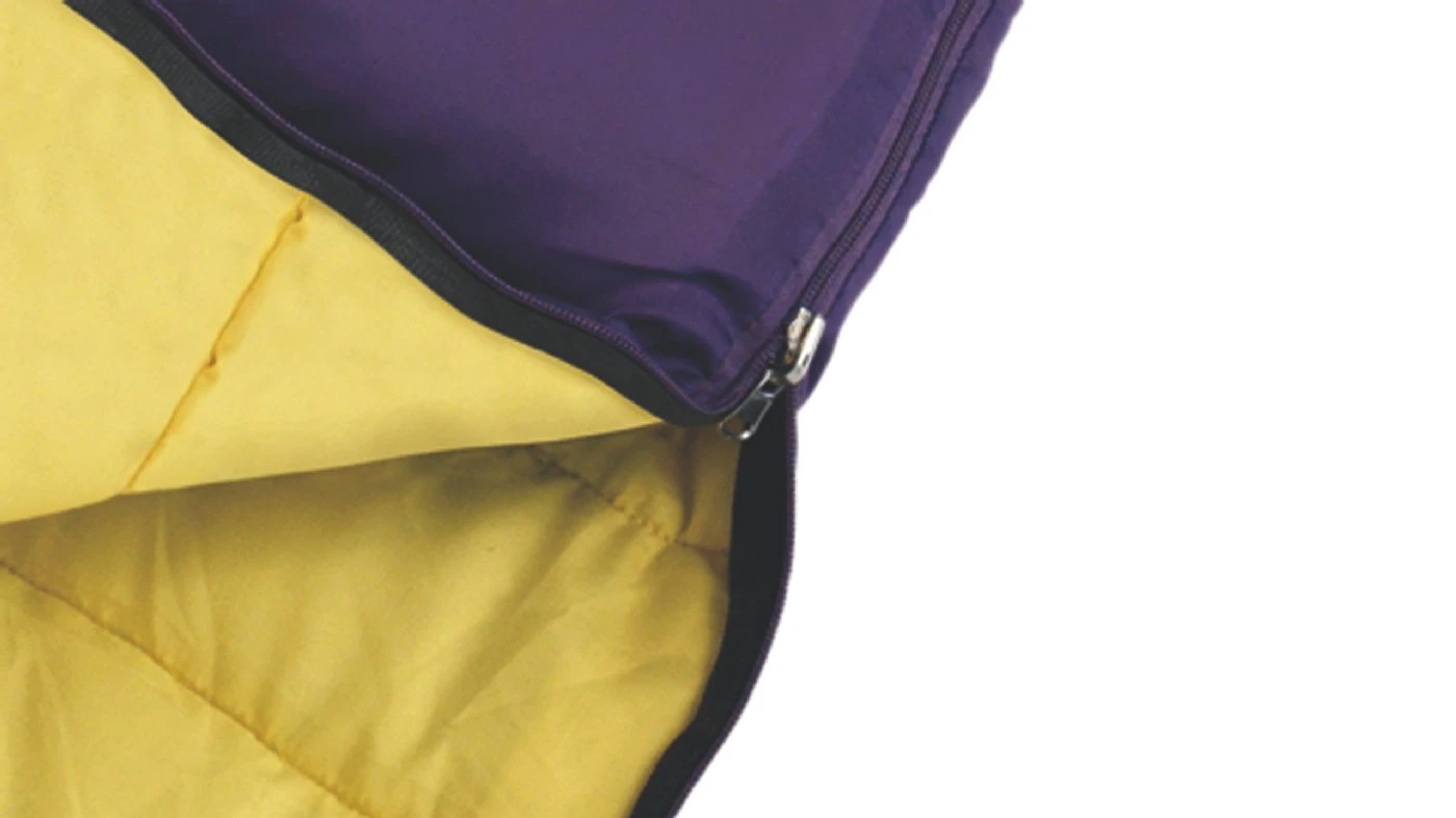 Outwell Cave Kids Purple Sleeping Bag 2 Outwell Cave Kids Purple Sleeping Bag - Image 2