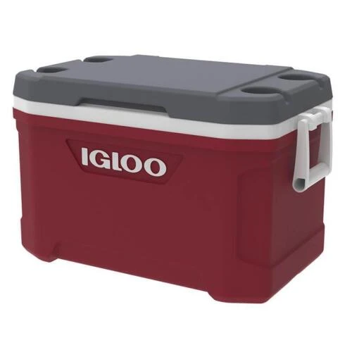 Igloo Latitude 52 Ice Cool Box 47 Litre - Red 1 Igloo Latitude 52 Ice Cool Box 47 Litre - Red