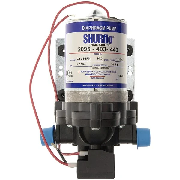 Shurflo Trail King 10L 30PSI Water Pump 2 Shurflo Trail King 10L 30PSI Water Pump - Image 2