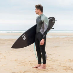 Osprey Mens Zero 5mm Winter Full Length Wetsuit -Kampa Store ws1033 1042 osprey zero mens wetsuit grey lifestyle 08 9