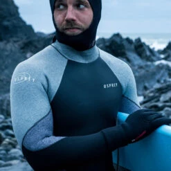 Osprey Mens Zero 5mm Winter Full Length Wetsuit -Kampa Store ws1033 1042 zero mens 5mm grey lifestyle 2