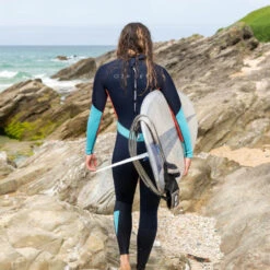 Osprey Zero 3mm Womens Full Length Wetsuit - Coral -Kampa Store ws1083 1090 zero womens 3mm coral lifestyle 1